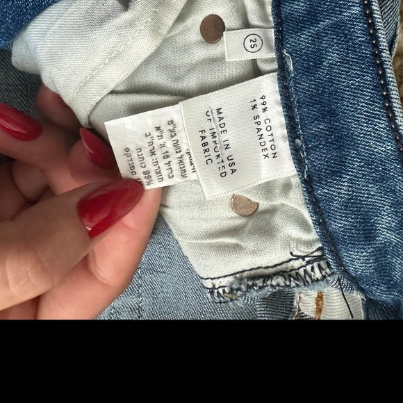 GRLFRND denim with knee cut outs - Picture 4 of 4